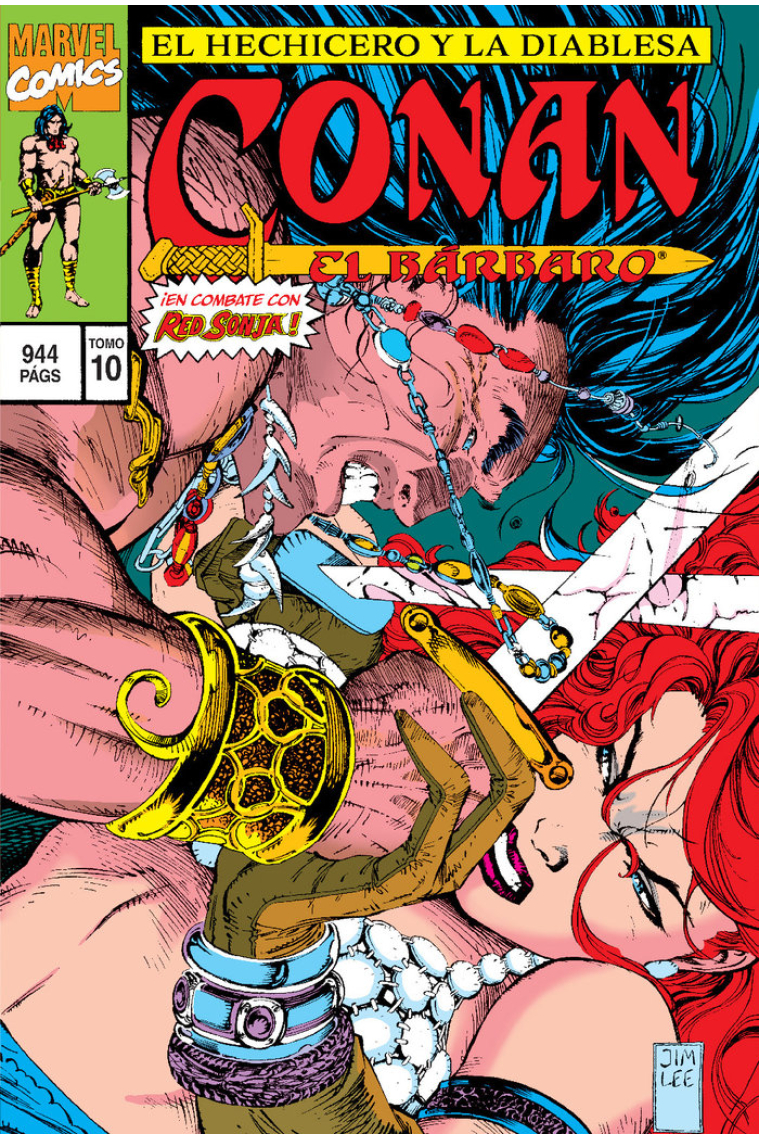 CONAN EL BARBARO LA ETAPA MARVEL ORIGINAL 10