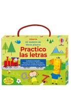 Practico las letras (Mi maletín de libros pizarra)