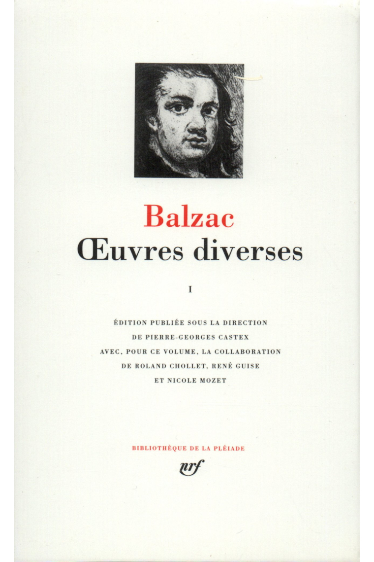 Œuvres diverses, tome I