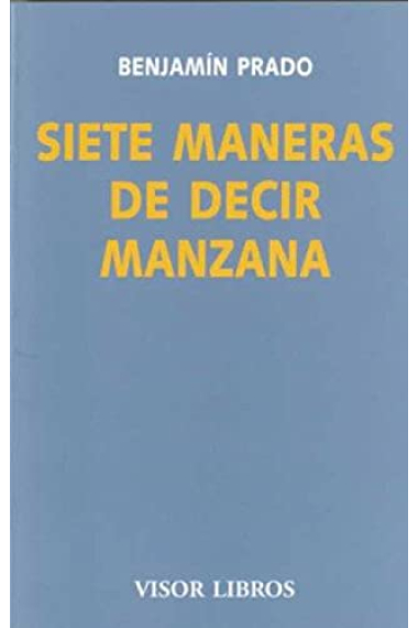 Siete maneras de decir manzana