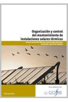 Organización y control del mantenimiento de instalaciones solares térmicas