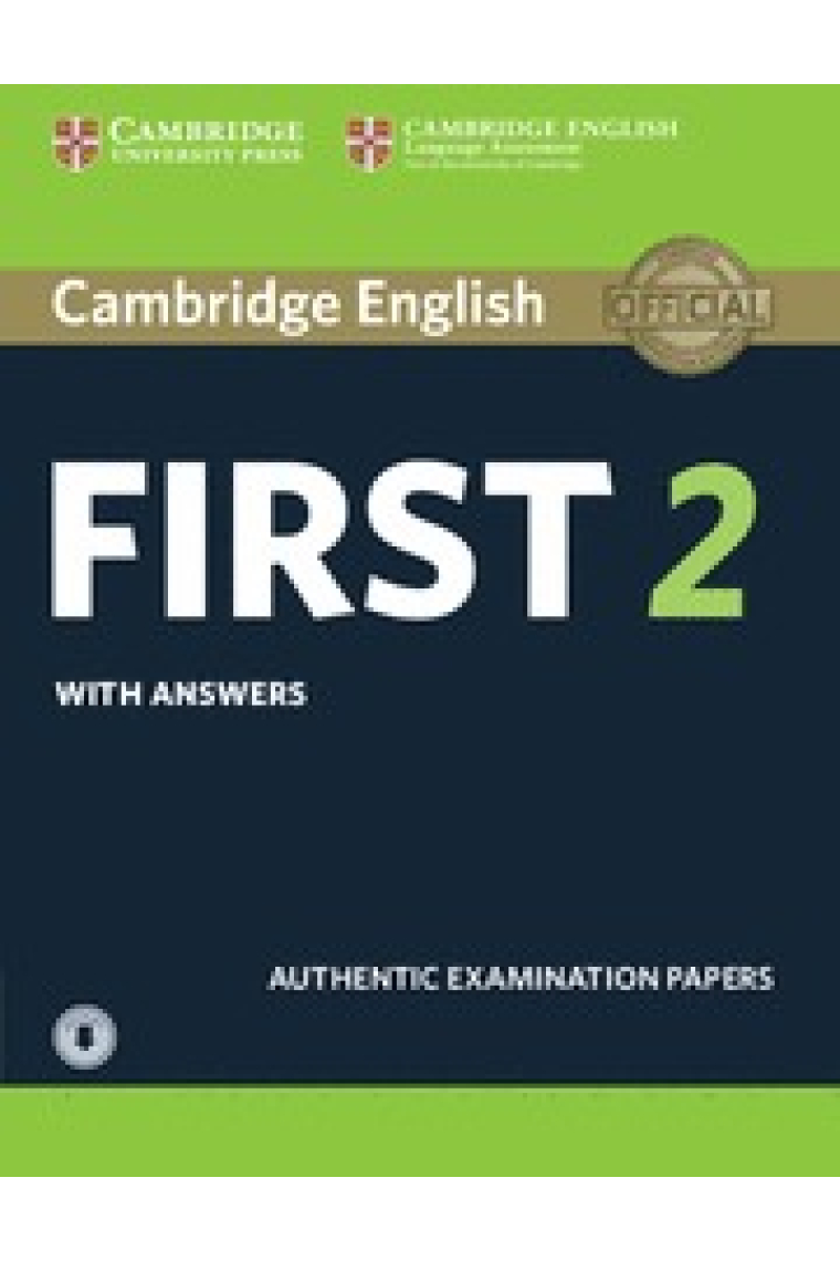 Cambridge English First 2 Student's Book with Answers and Audio