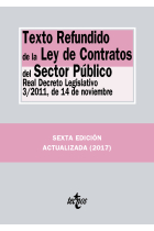 Texto Refundido de la Ley de Contratos del Sector Público. Real Decreto Legislativo 3/2011, de 14 de noviembre