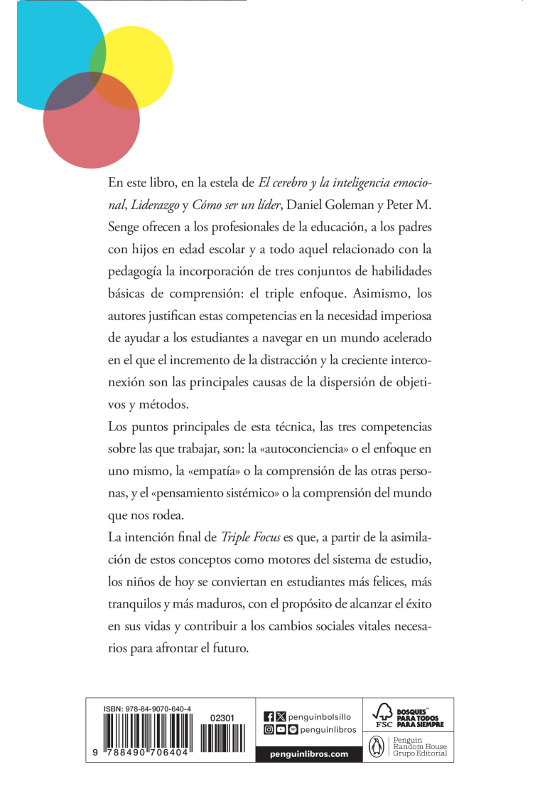 Triple Focus. Un nuevo acercamiento a la educación