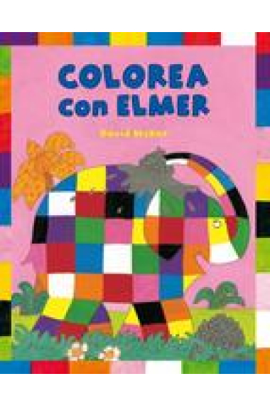 Colorea con Elmer