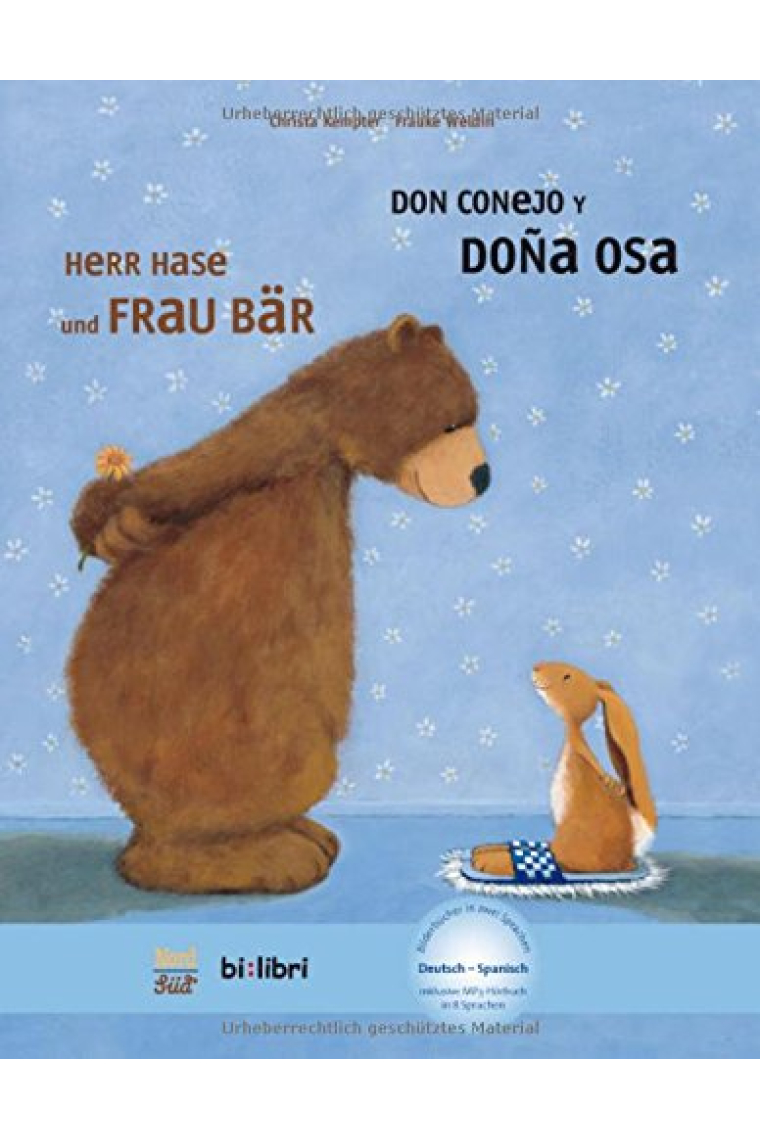 Herr Hase & Frau Bär. Kinderbuch Deutsch-Spanisch: mit MP3-Hörbuch zum Herunterladen