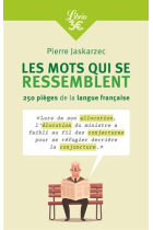 Les mots qui se ressemblent (Librio Mémo)