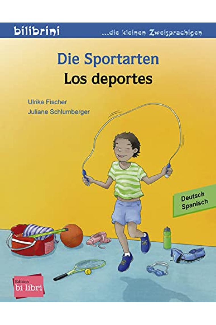 Die Sportarten. Kinderbuch Deutsch-Spanisch