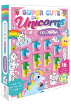 SUPER CUTE UNICORNS COLOURING