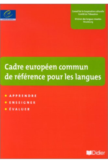 CADRE EUROPEEN COMMUN DE REFERENCE POUR LES LANGUES