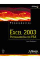 Excel 2003. Programacion VBA (+ CD-ROM)