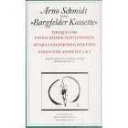 Werke. Bargfelder Ausgabe:Studienausgabe. Werkgruppe III. (Studienausgabe 4 Bände)  Essays und Biographisches