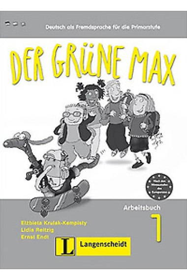 Der grüne Max 1 (Deutsch als Fremdsprache für die Primarstufe) Arbeitsbuch + Audio CD