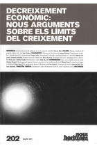 Nous Horitzons 202: Decreixement econòmic: nous arguments sobre els límits del creixement