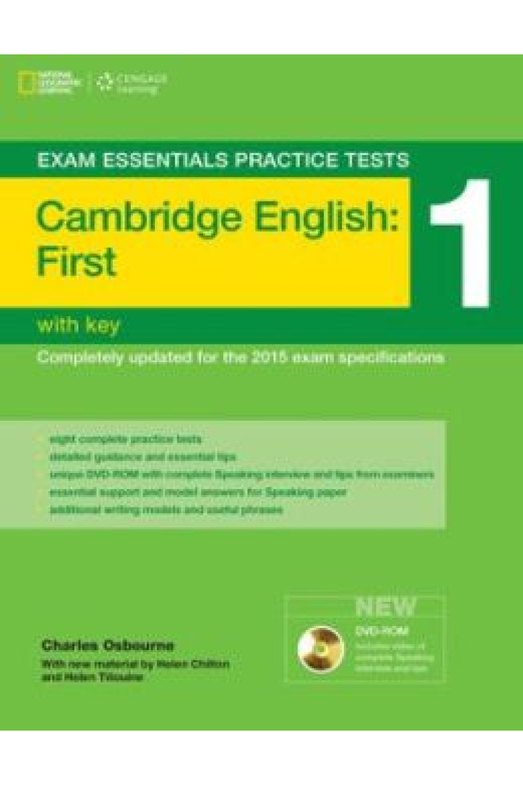 Exam Essentials FCE Cambridge First Practice Tests 1 with key and DVD-ROM