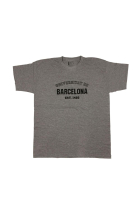 Samarreta UB Estampat BCN Gris Clar Talla-XL (Unisex) Universitat de Barcelona (ref 10.1.1)