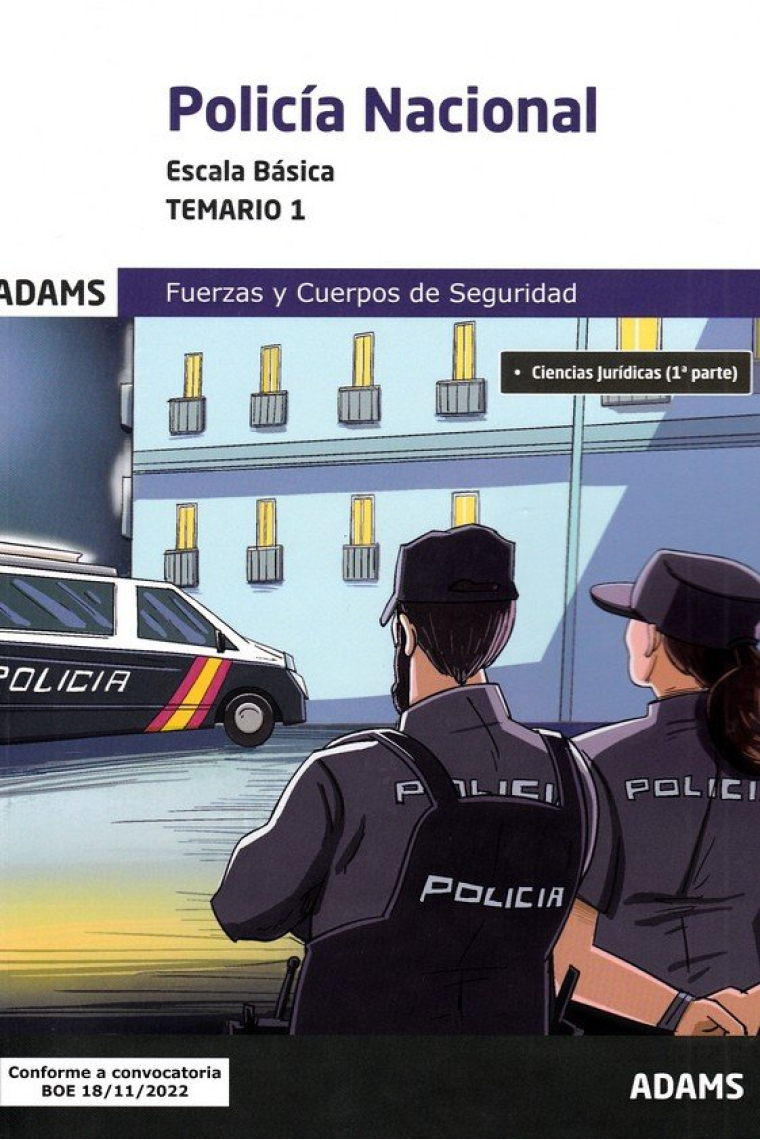 TEMARIO 1 POLICIA NACIONAL ESCALA BASICA