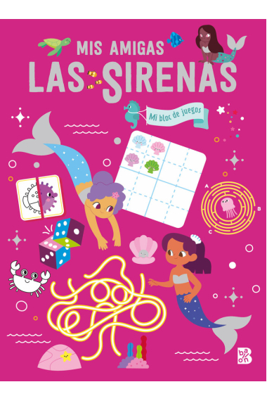 MIS AMIGAS LAS SIRENAS MI BLOC DE JUEGOS