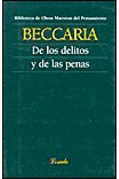 De los delitos y las penas