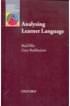 Analysing learner language