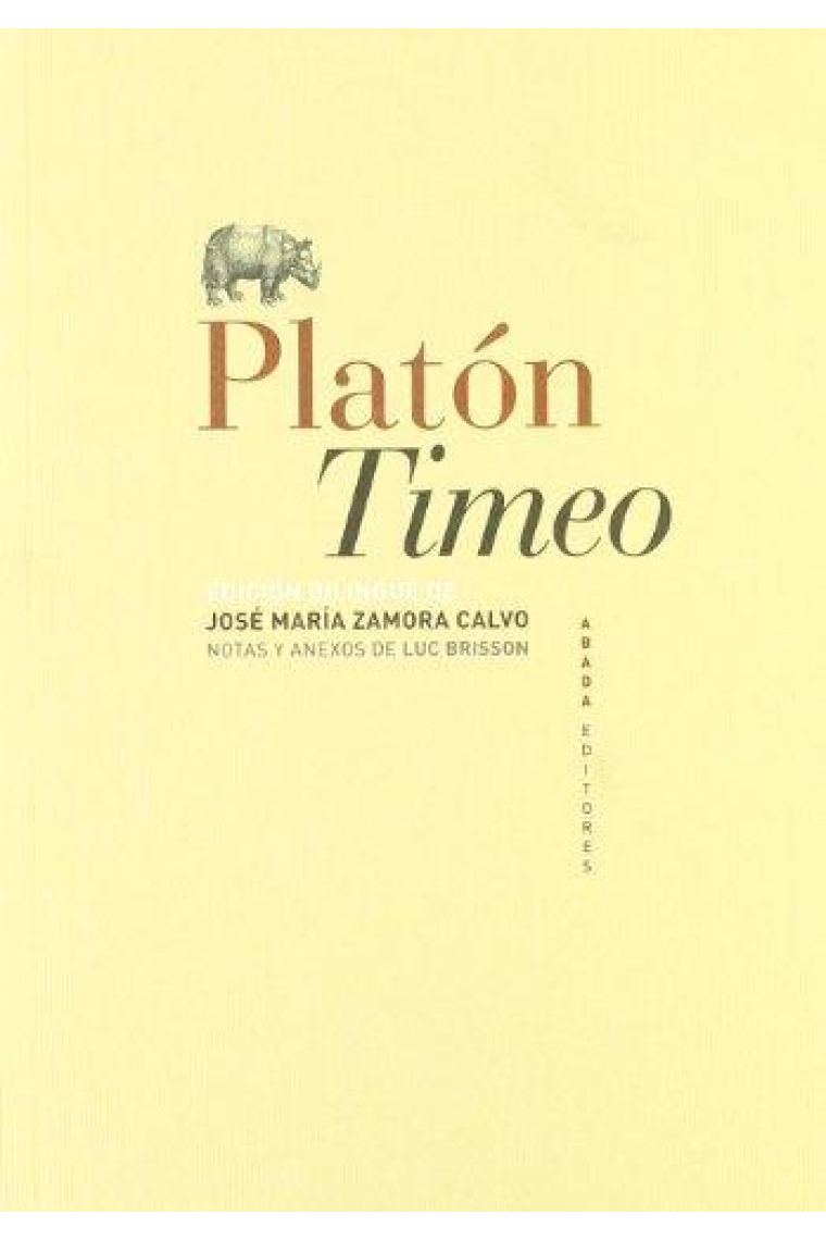 Timeo (Edición bilingüe de José María Zamora Calvo)