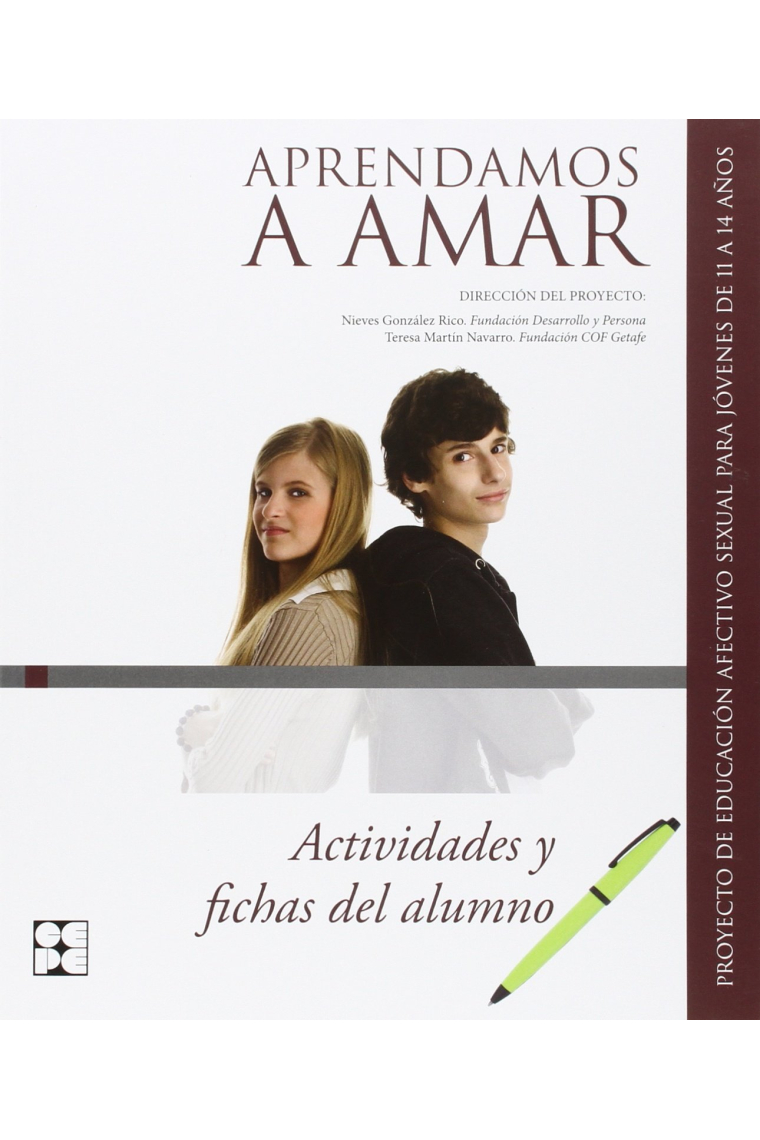 APRENDAMOS A AMAR, ACTIVIDADES Y FICHAS