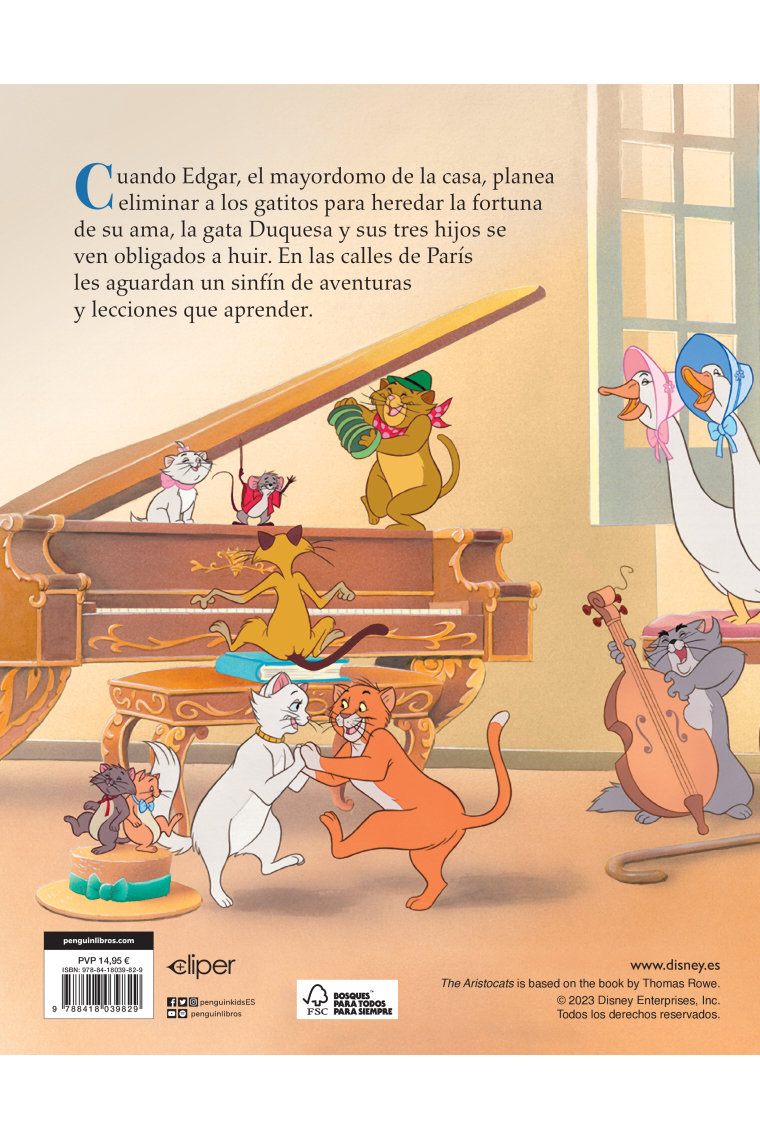 Los Aristogatos (Clásicos Disney)