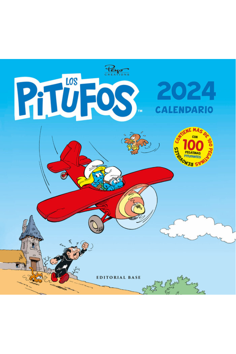 CALENDARIO LOS PITUFOS 2024