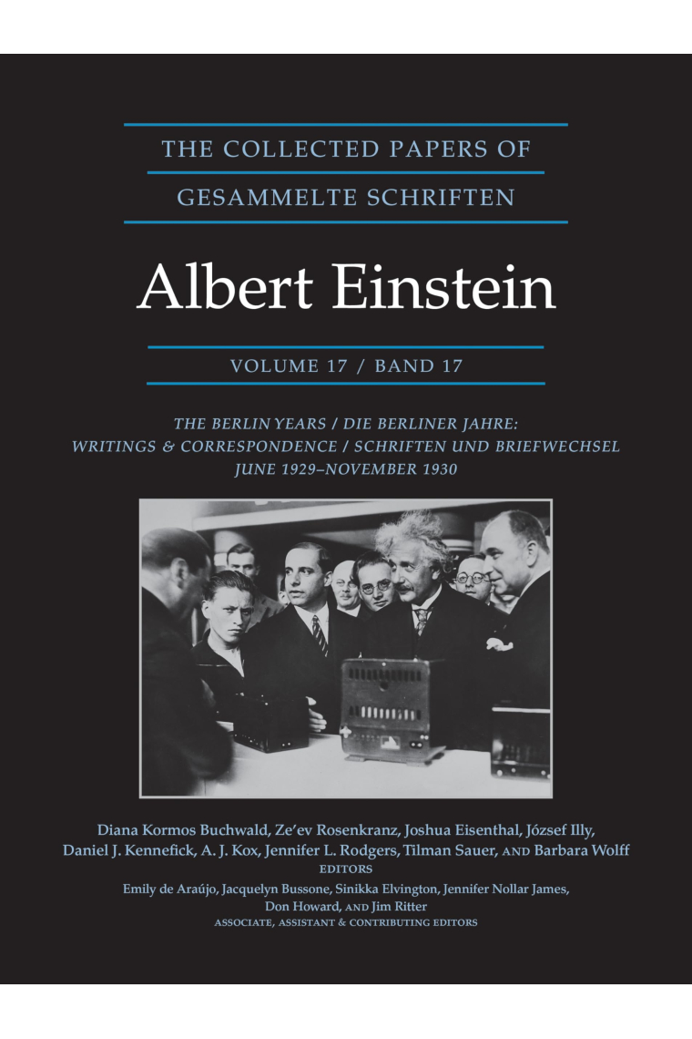 The Collected Papers of Albert Einstein, Volume 17 (Documentary Edition): The Berlin Years: Writings and Correspondence