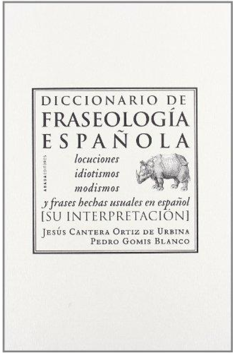 Diccionario de fraseología española