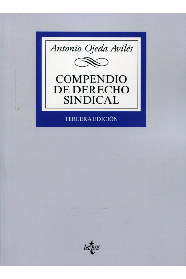 Compendio de derecho sindical(3ª ed., 2014)