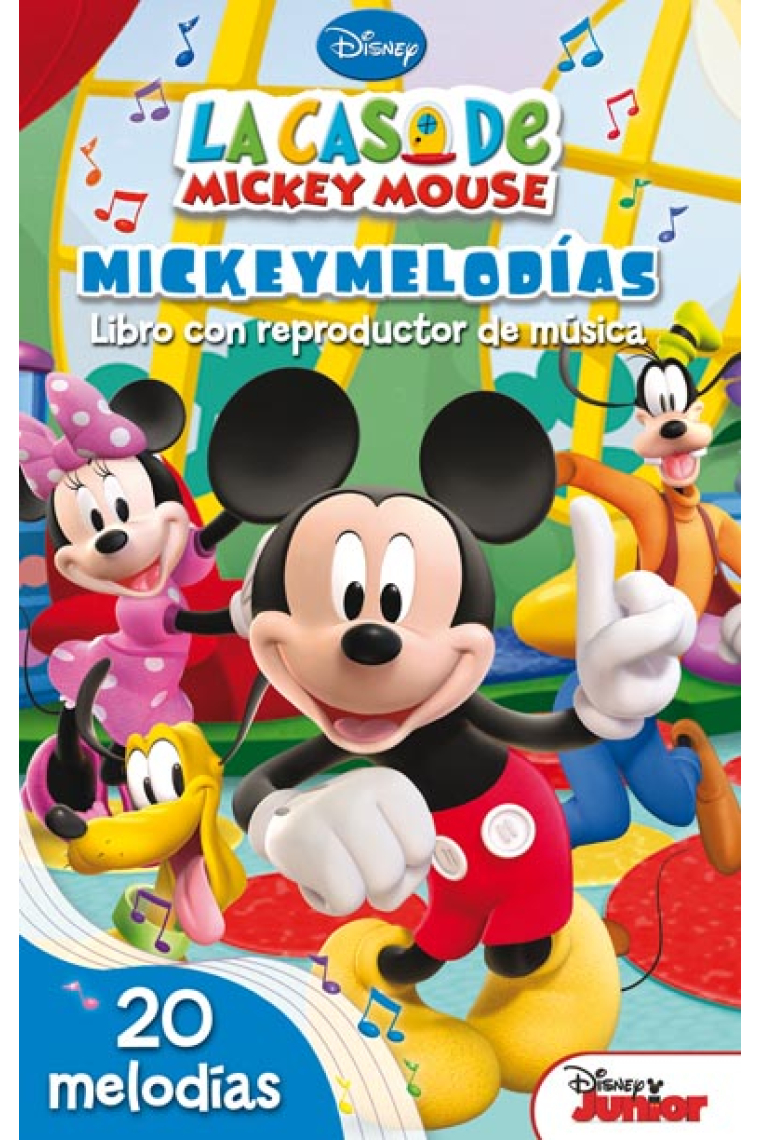 Mickey melodías. Libro y reproductor musical