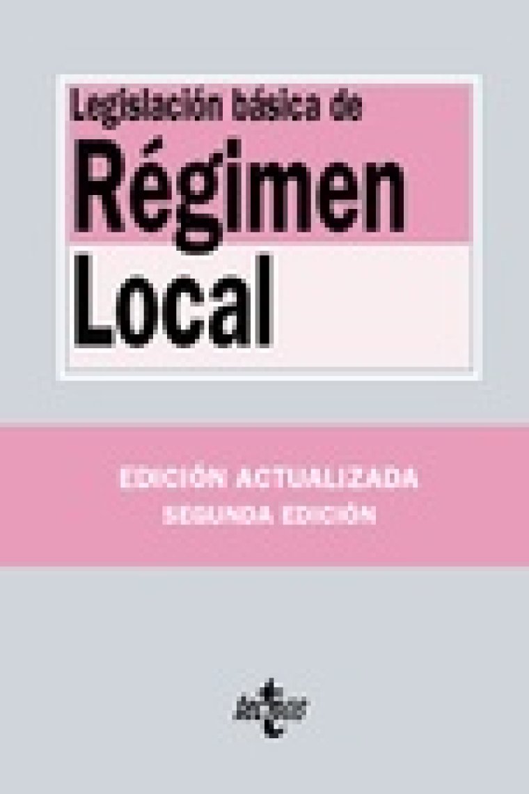 Legislación de Régimen Local