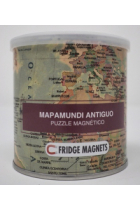 Puzzle magnético enlatado del Mundo antiguo en castellano (35x25)