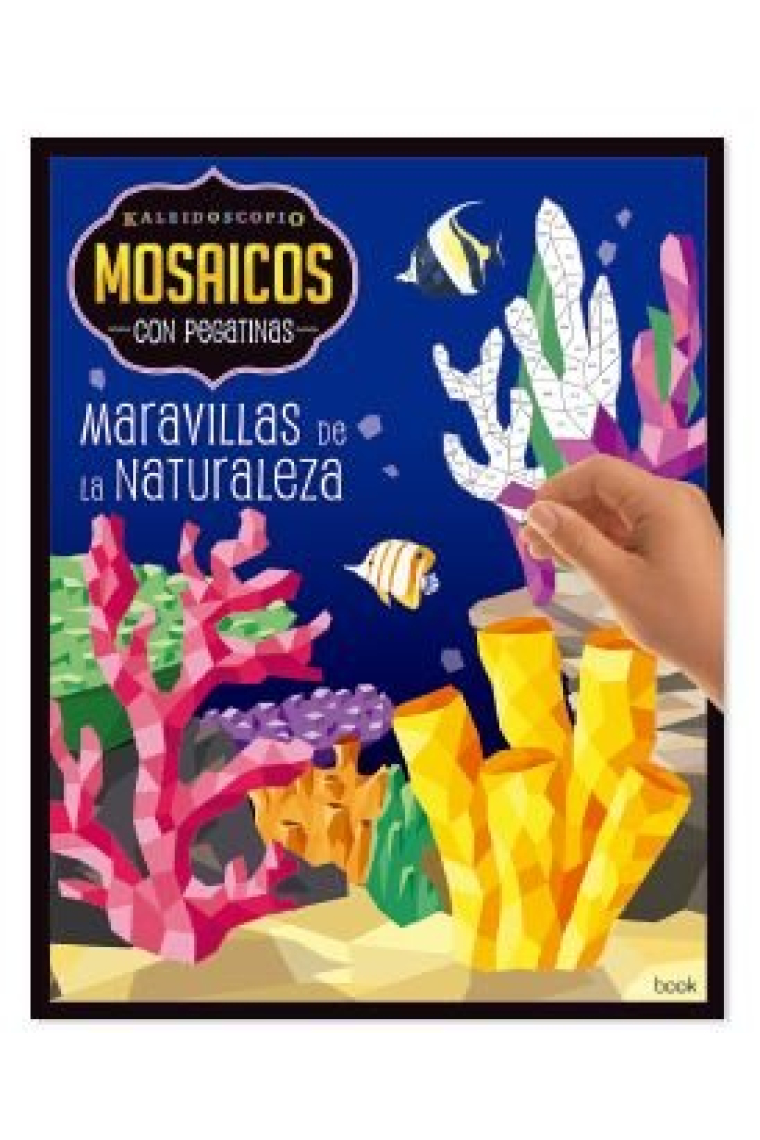 Kaleidoscopio- Mosaicos con pegatinas adultos- Maravillas de la naturaleza