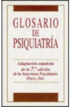 Glosario de psiquiatría : vocabulario inglés-español/español-inglés