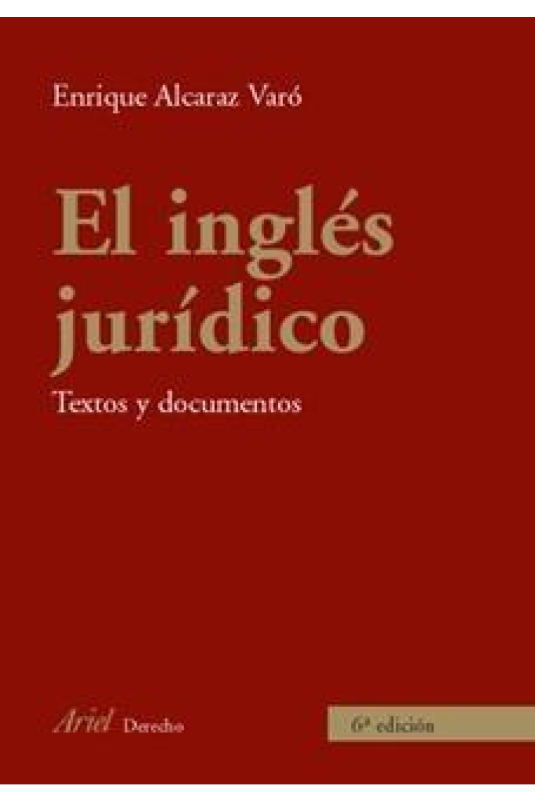 El Inglés jurídico: textos y documentos