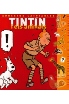 Tintín i els animals (llibre d'adhesius)