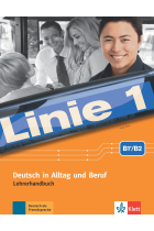 Linie 1: Lehrerhandbuch B1+/B2 + Audio-CDs (4) + DVD mit Videotrainer