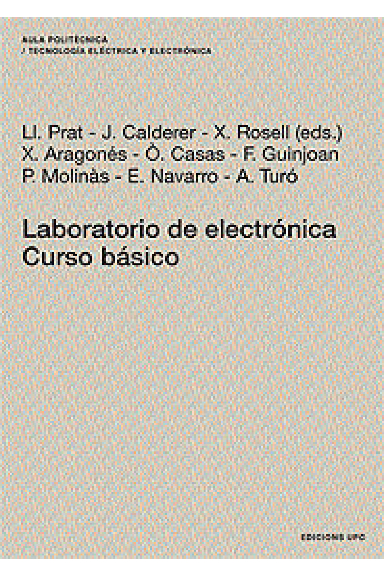 Laboratorio de electrónica. Curso básico