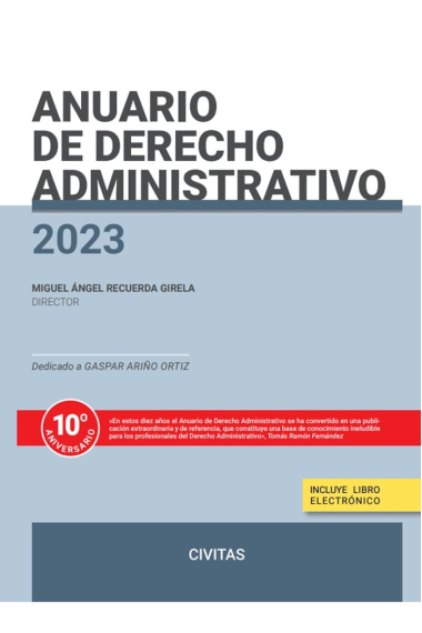 ANUARIO DE DERECHO ADMINISTRATIVO 2023