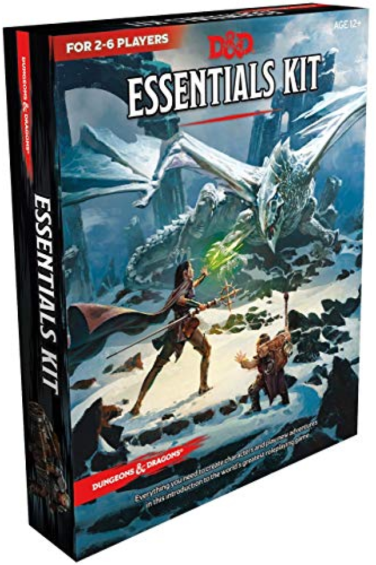 D&D Essentials Kit (Dungeons & Dragons Intro Adventure Set) Age Range:12 Years & Up