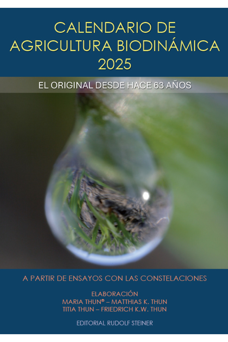 Calendario de agricultura biodinámica 2025