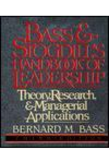 Handbook of leadership