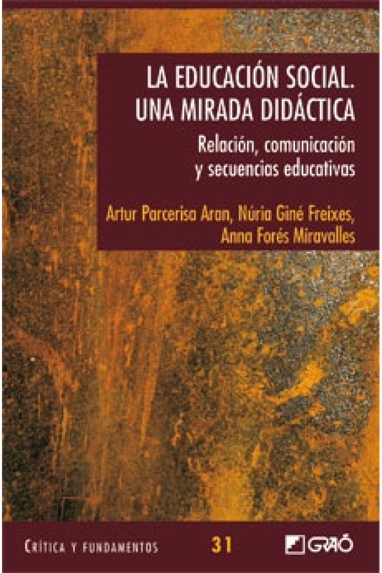 Educación social una mirada didáctica