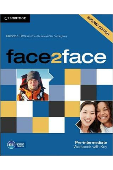 Face2face Second Edition Pre-Intermediate. Workbook with Key