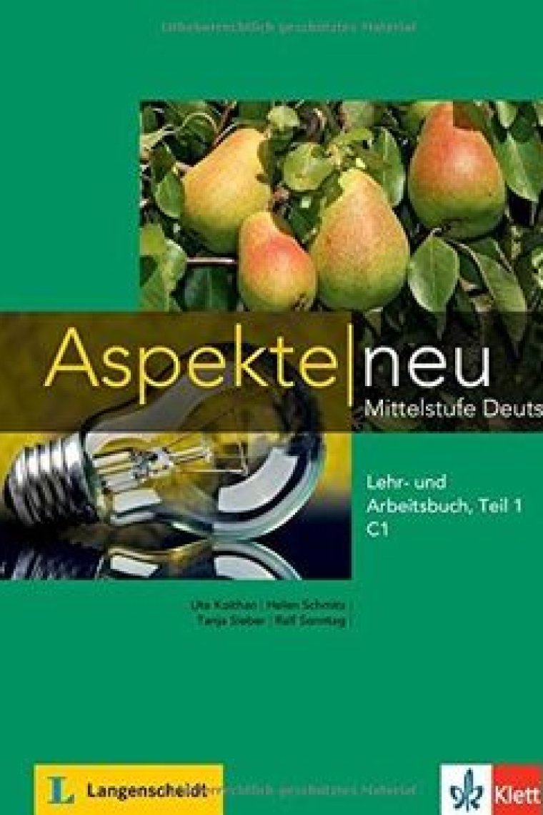 Aspekte 3 neu C1 Teil 1 Lehr- und Arbeitsbuch mit Audio-CD