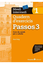 Passos 3. Quadern d'exercicis. Nivell Intermedi 1 (B2). Curs de català per a adults