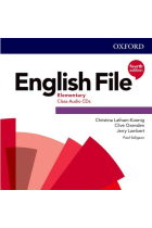 English File 4th edition A1/A2- Elementary - Class Audio CDs