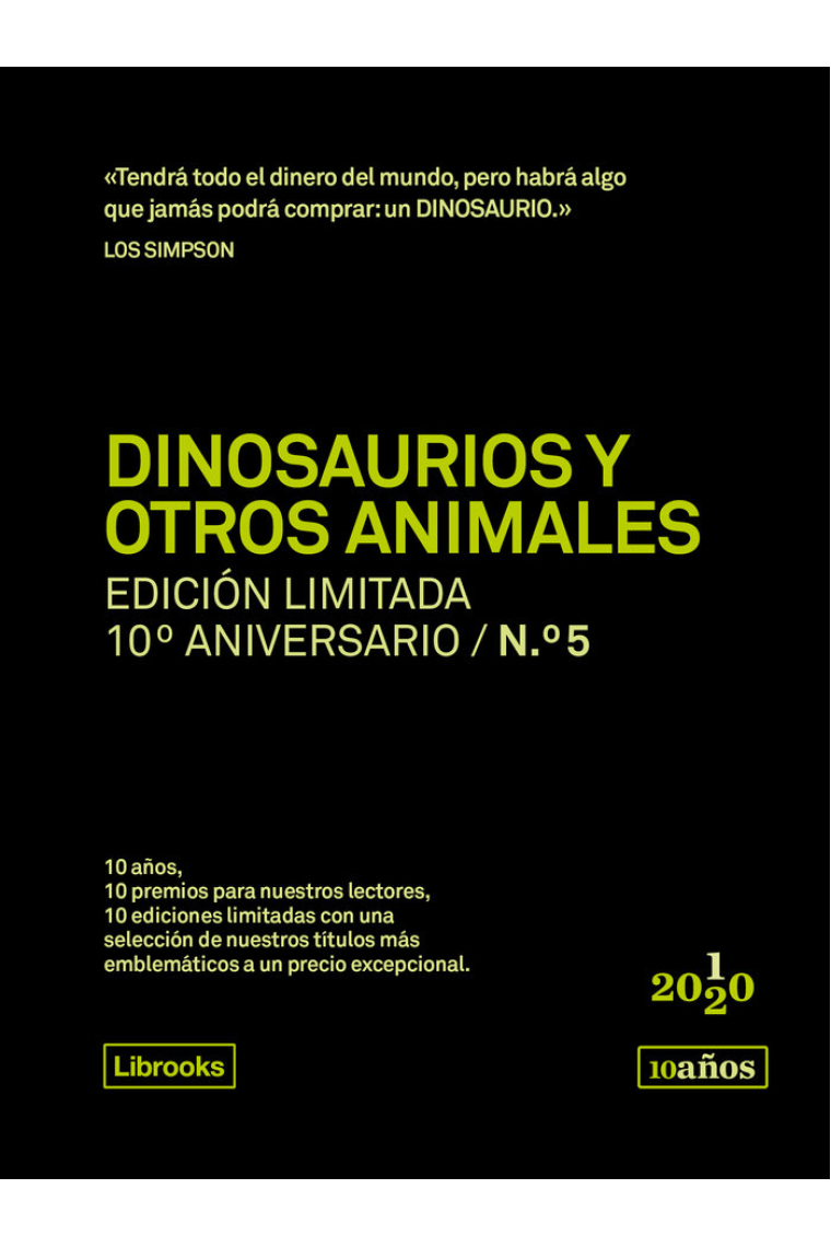 Dinosaurios y otros animales. Edición limitada 10º aniversario n.° 5